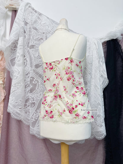 Lace Babydoll Floral Camisole