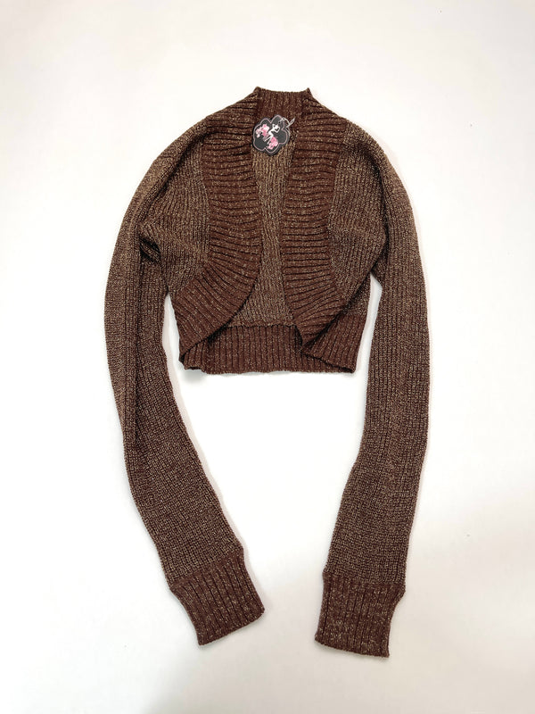 Rose Fan Fan glitter bolero