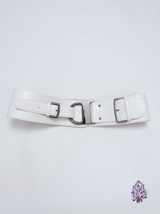 Vintage real leather belt