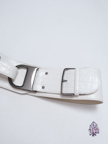 Vintage real leather belt