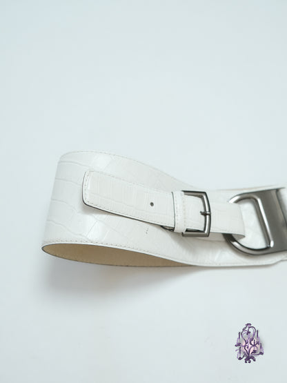 Vintage real leather belt