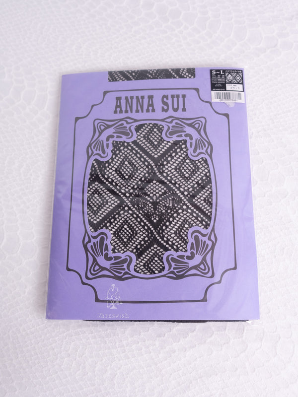 ANNA SUI BUTTERFLY DIAMOND TIGHTS