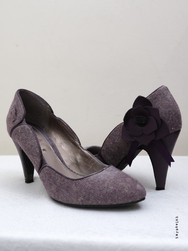 EU38 FLOWER BUD HEELS