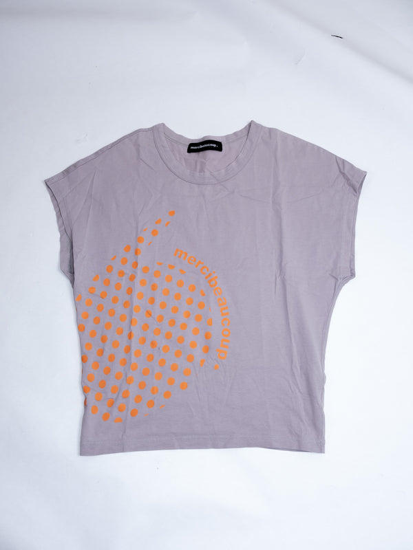 MERCIBEAUCOUP DOT PRINT TEE