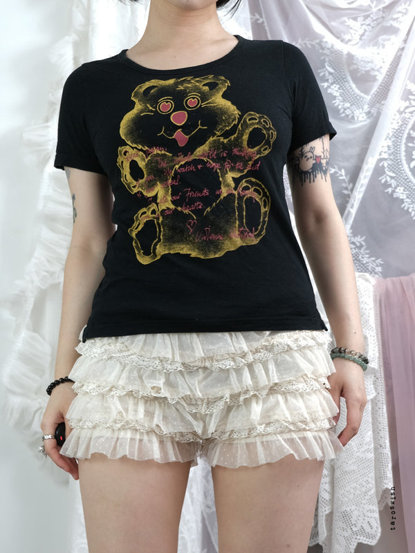 𝔙𝔦𝔳𝔦𝔢𝔫𝔫𝔢 𝔚𝔢𝔰𝔱𝔴𝔬𝔬𝔡 bear print tee