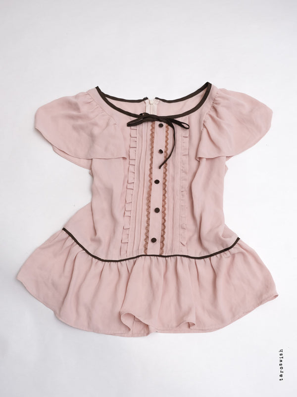 𝔍𝔞𝔭𝔞𝔫𝔢𝔰𝔢 𝔩𝔞𝔟𝔢𝔩 babydoll blouse