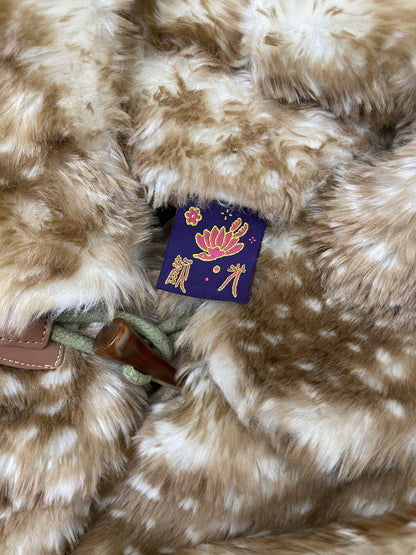 faux fur bambi coat