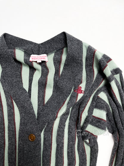 Vivienne Westwood Knitted Button Up Long Sleeves Top Cardigan