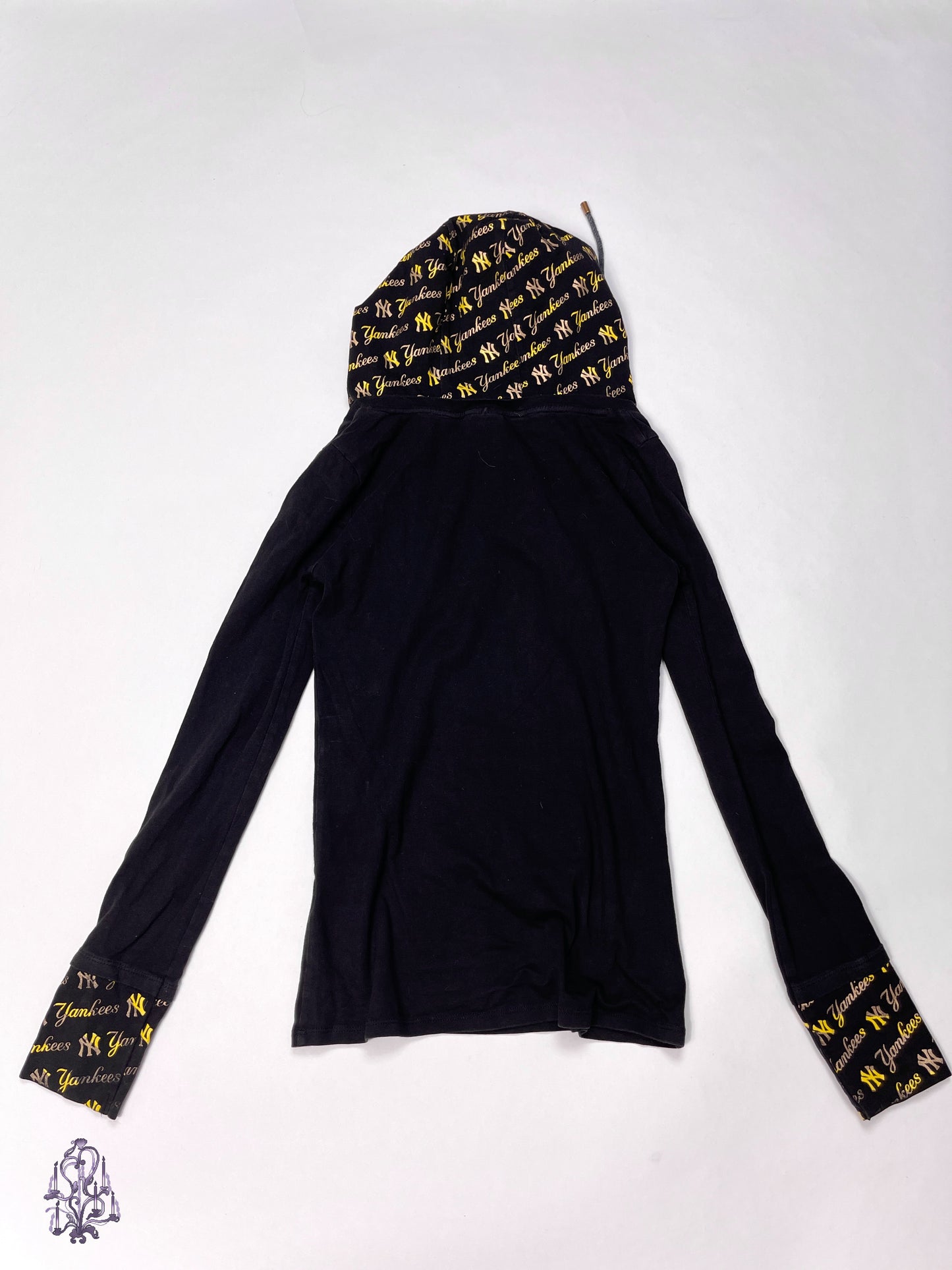 NY monogram long sleeves hoodie