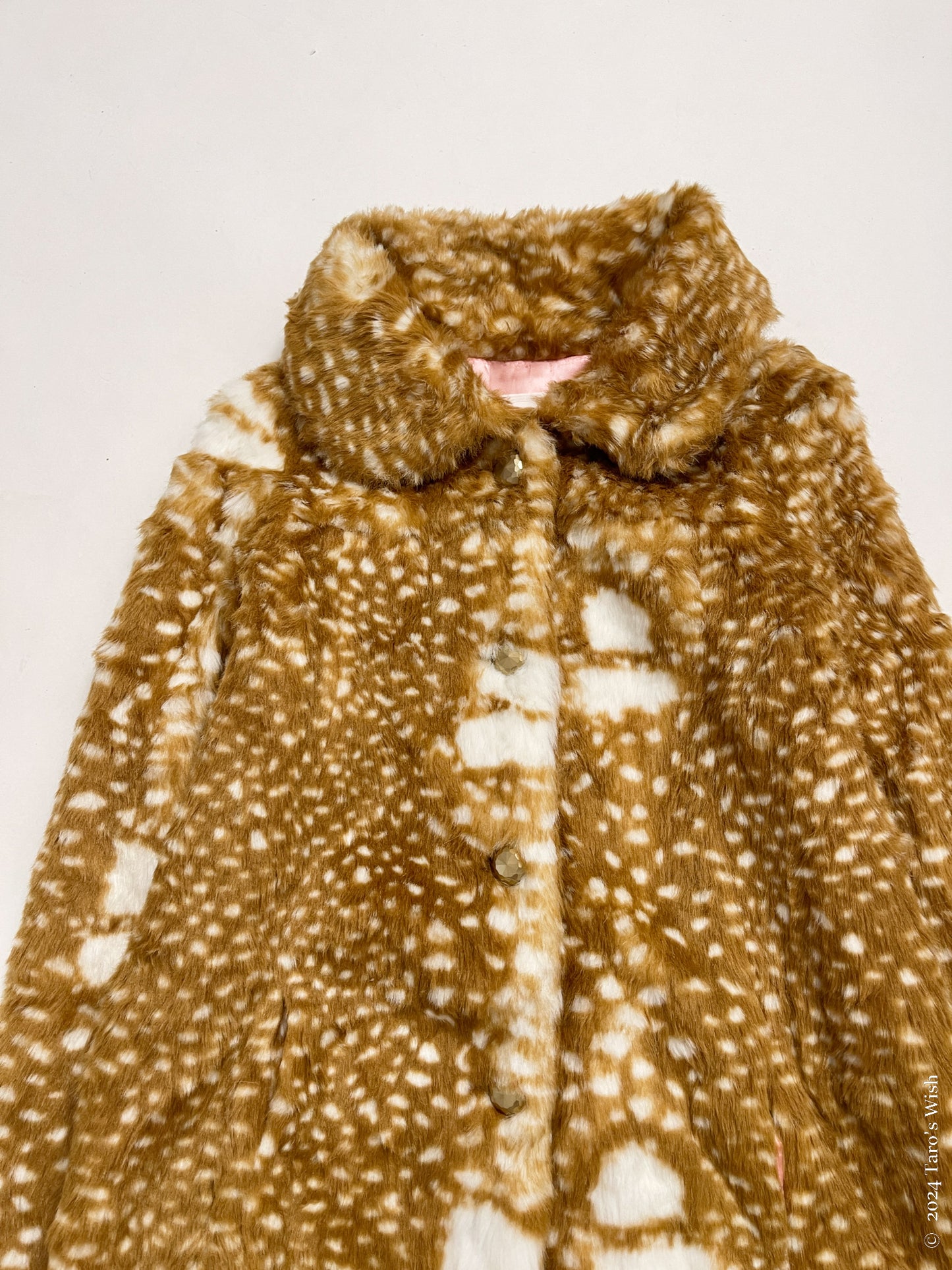 faux fur bambi coat