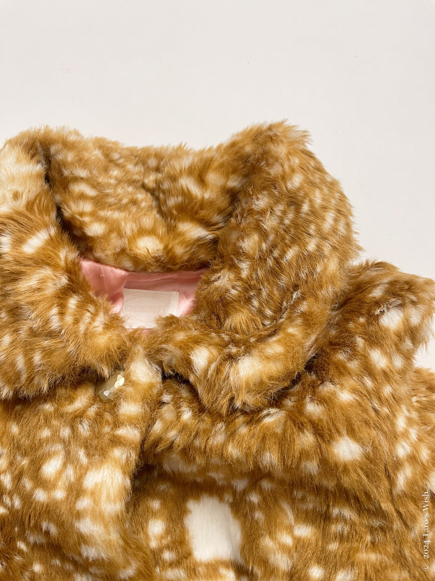 faux fur bambi coat