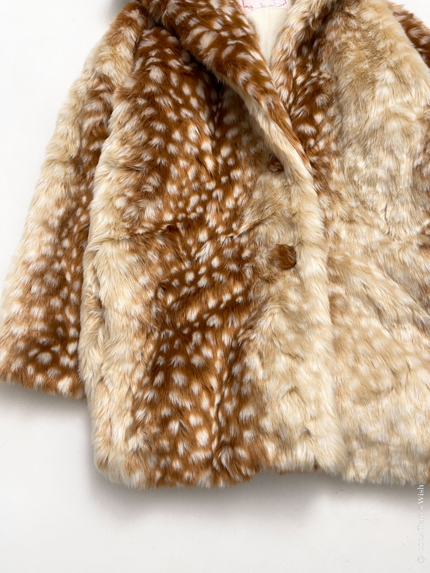 faux fur bambi coat