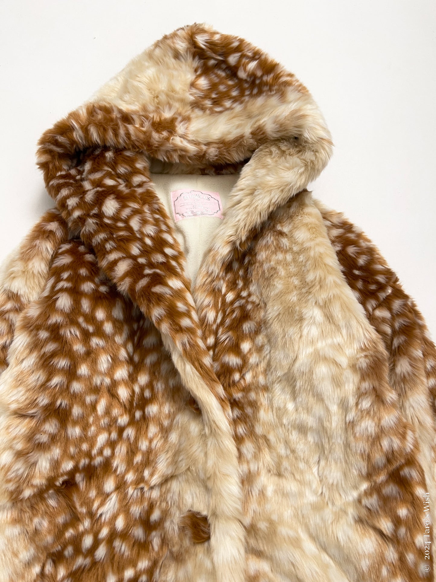 faux fur bambi coat