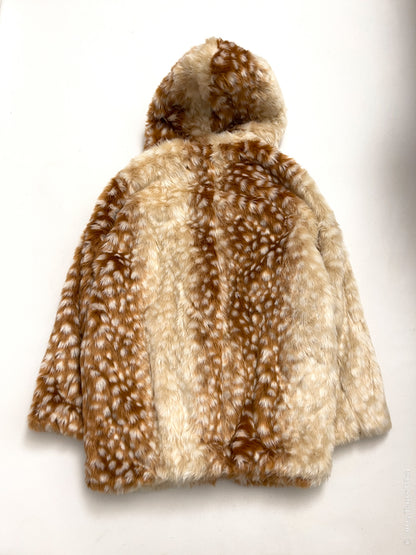 faux fur bambi coat