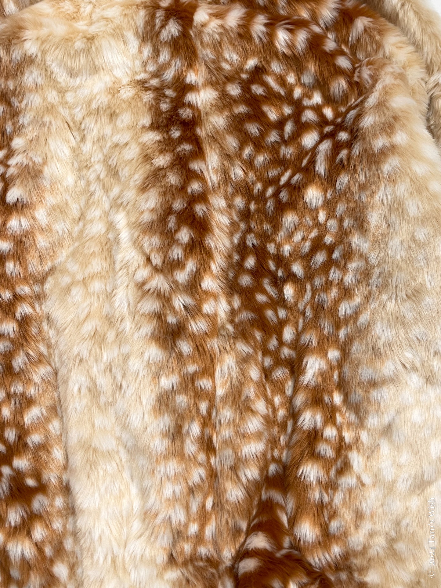 faux fur bambi coat