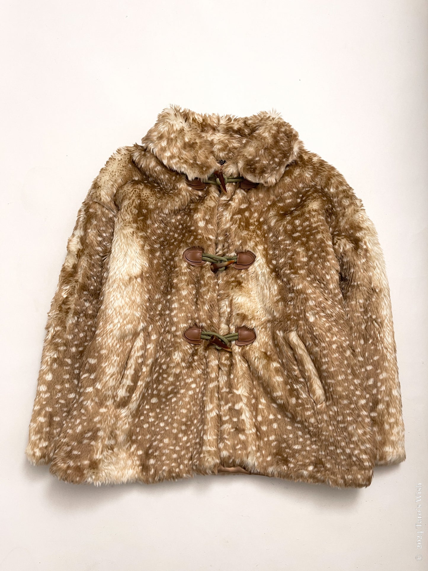 faux fur bambi coat