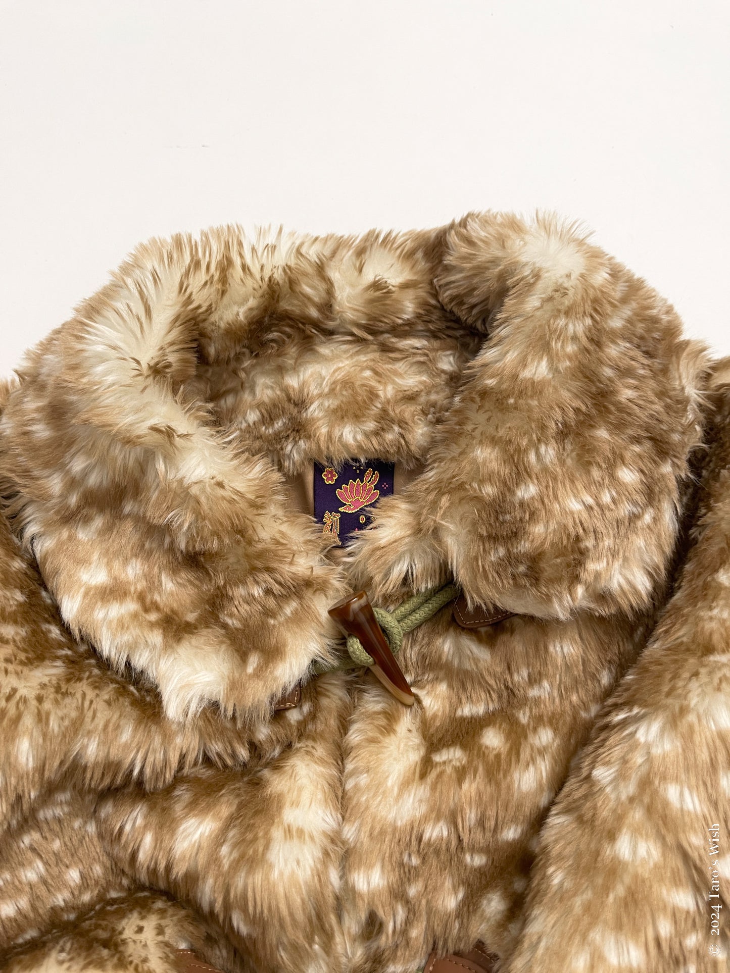 faux fur bambi coat