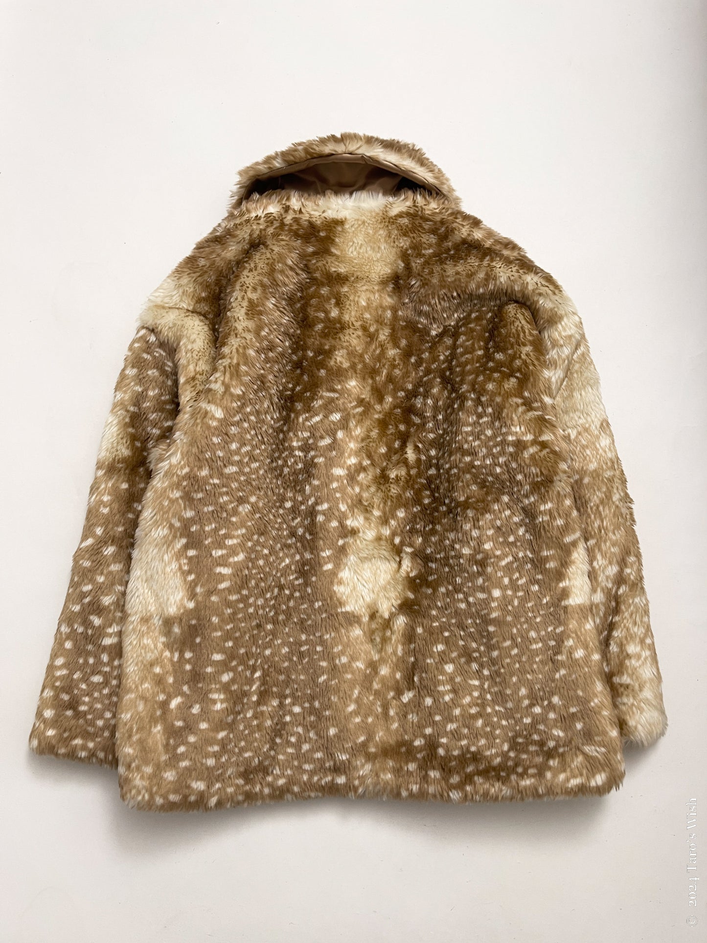 faux fur bambi coat