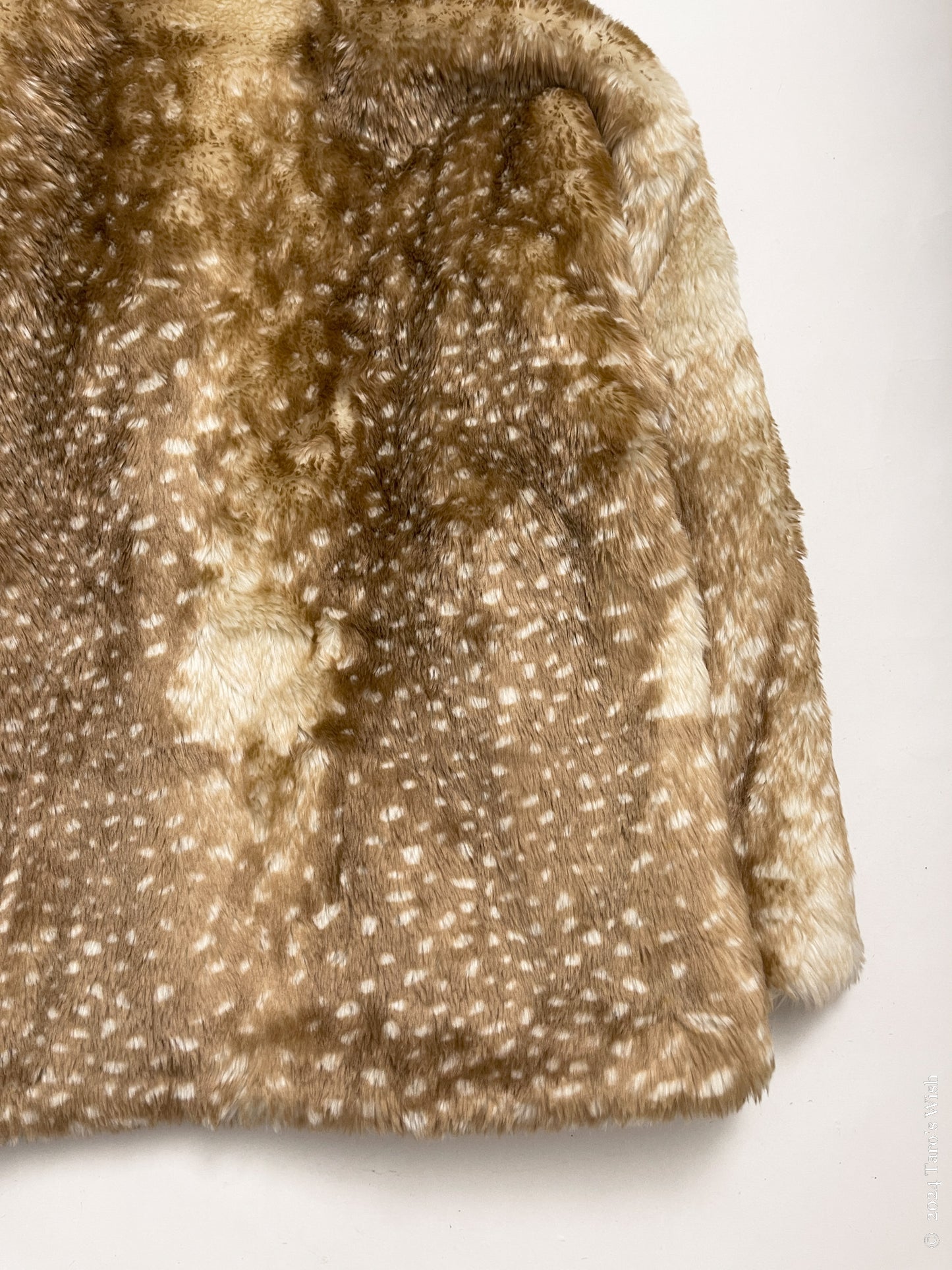 faux fur bambi coat