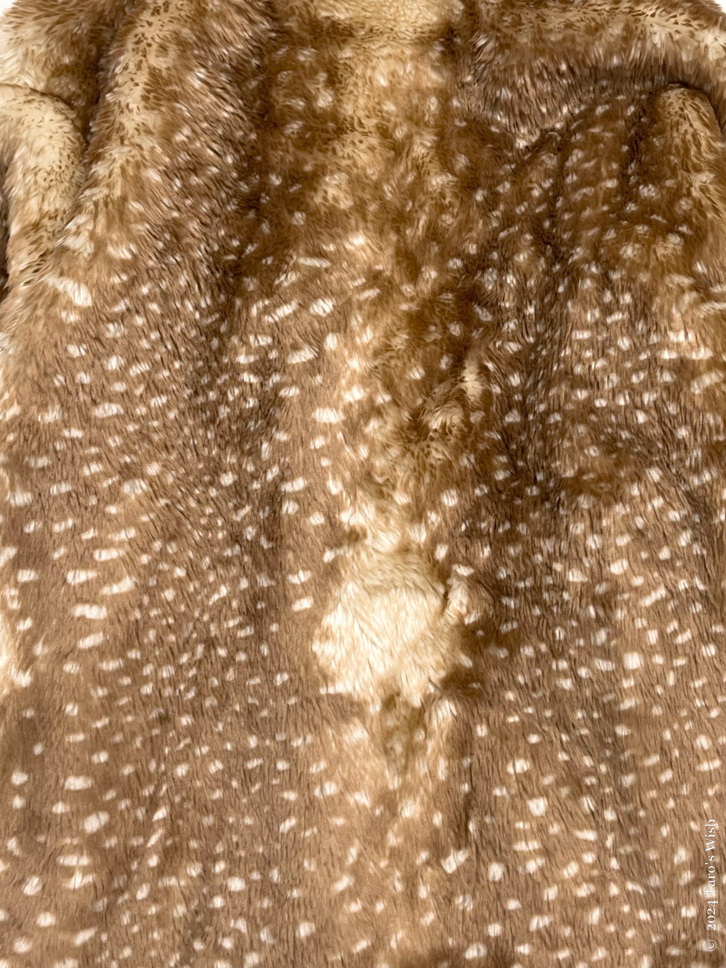 faux fur bambi coat