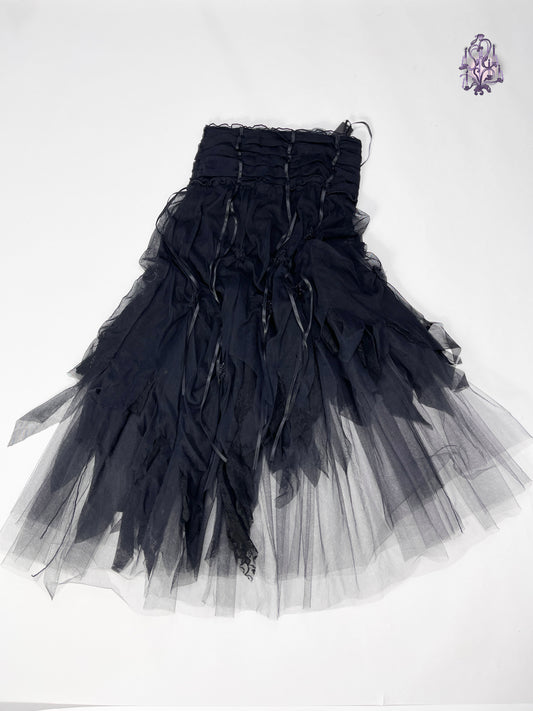 dark elf maxi skirt, euro label