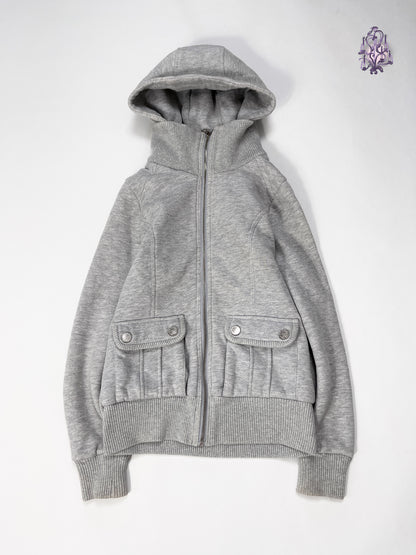 tactical hooded zip up, japanese label