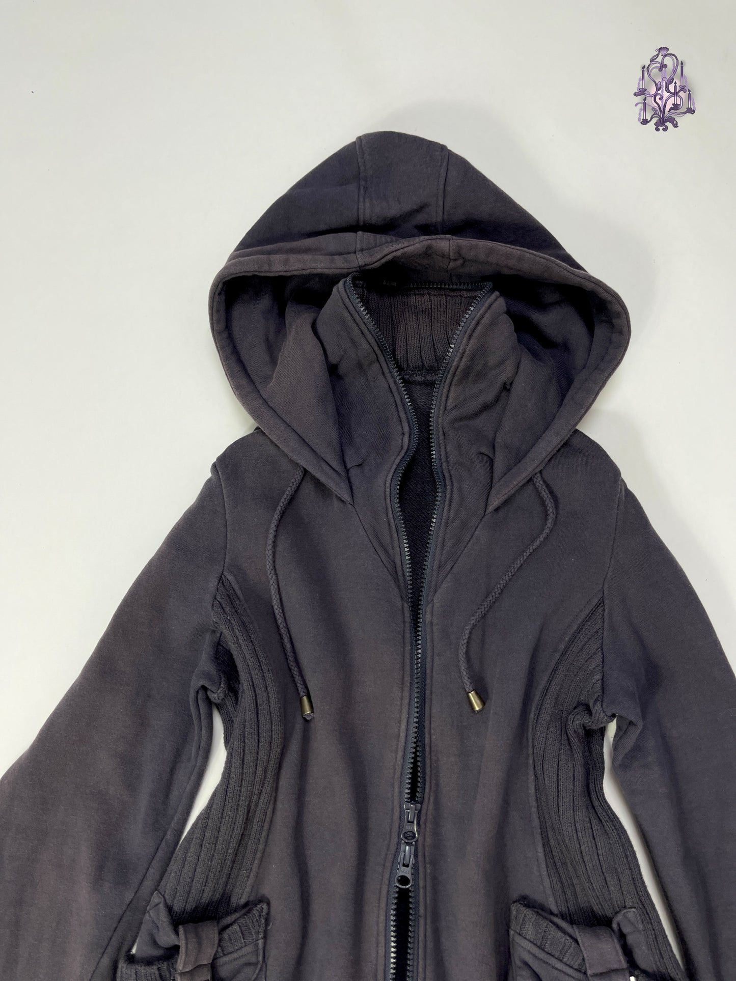 tactical hooded zip up, japanese label