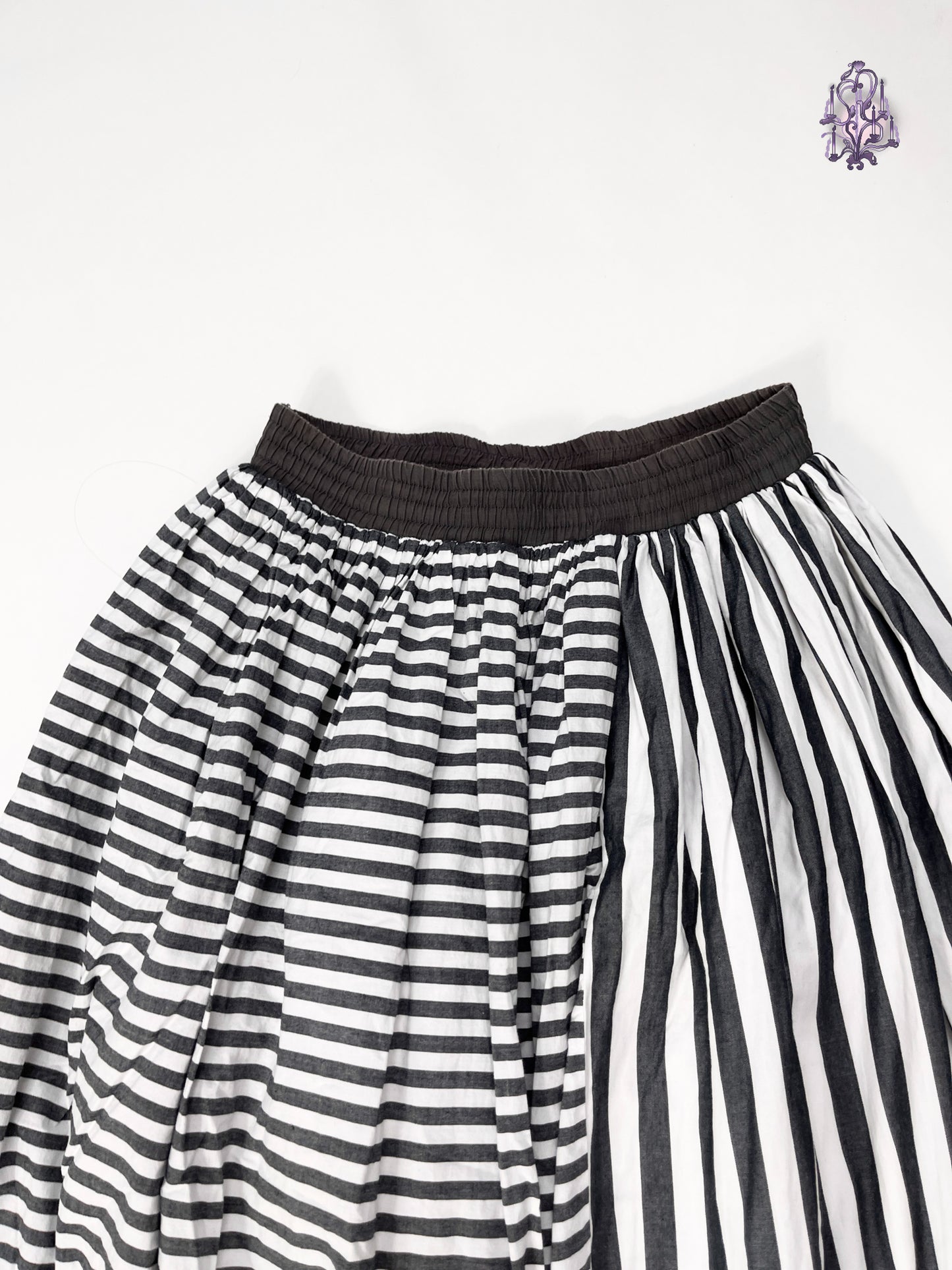 somari puff midi skirt, japanese label