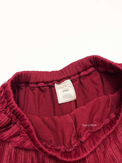 Gelato Pique Pleated Camisole in Red