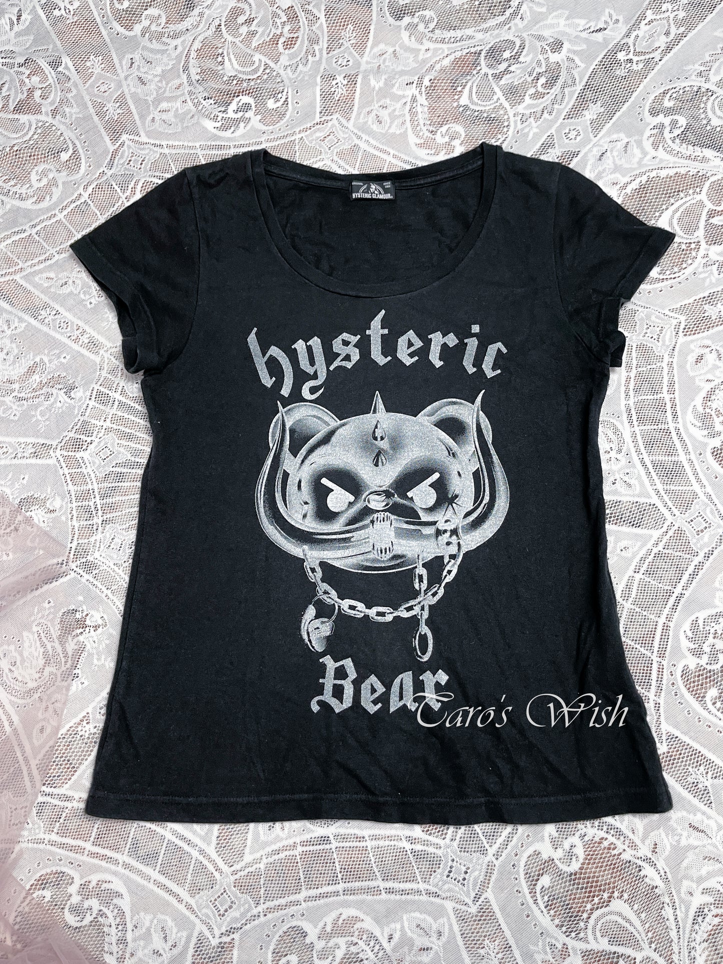 HYSTERIC GLAMOUR Iconic Bear Graphic Print T-shirt