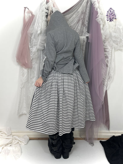 somari puff midi skirt, japanese label