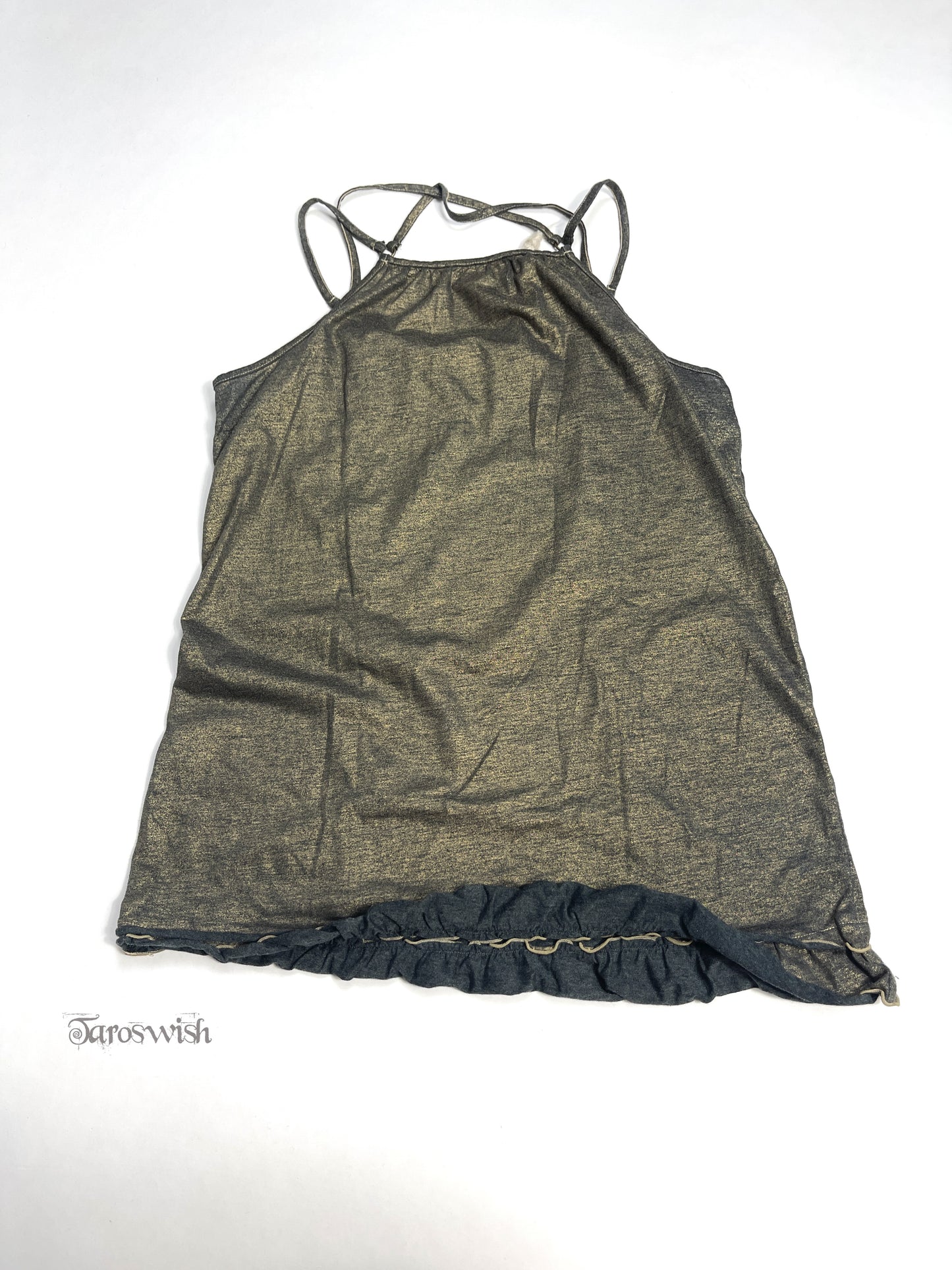 Asymmetric Glitter Camisole