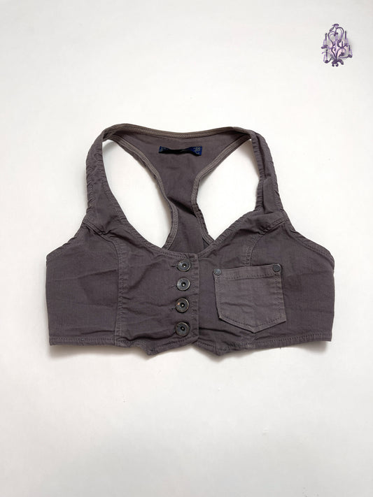 mini utility waistcoat, euro label