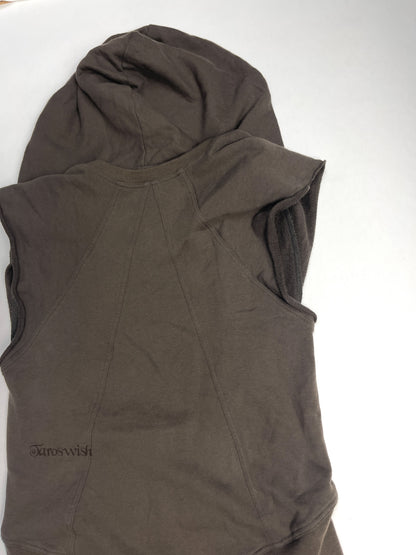 A Degree Fahrenheit Structured Sleeveless Hoodie