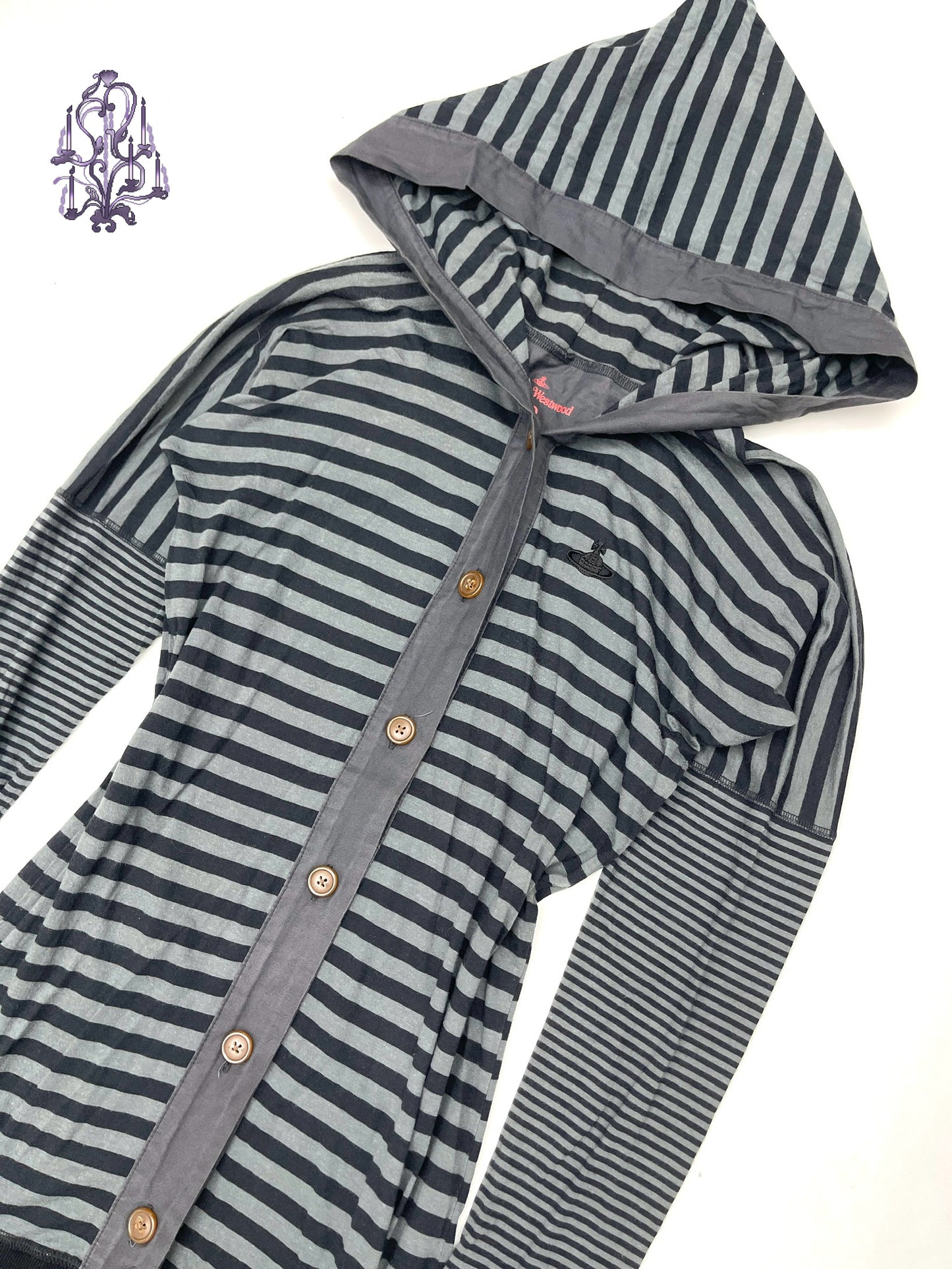 Vivienne Westwood striped long cardigan