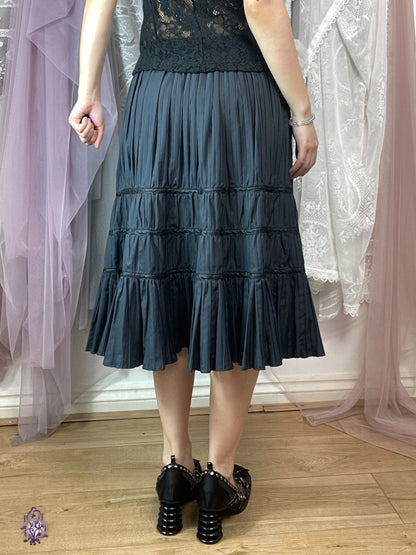 Senso unico io comme io pleated midi skirt