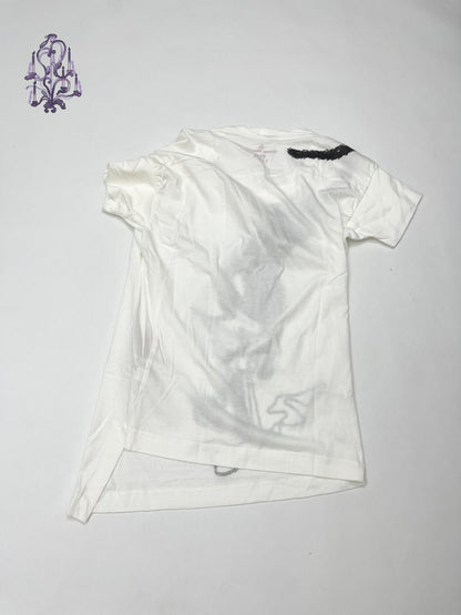 Vivienne Westwood cat print t-shirt in white