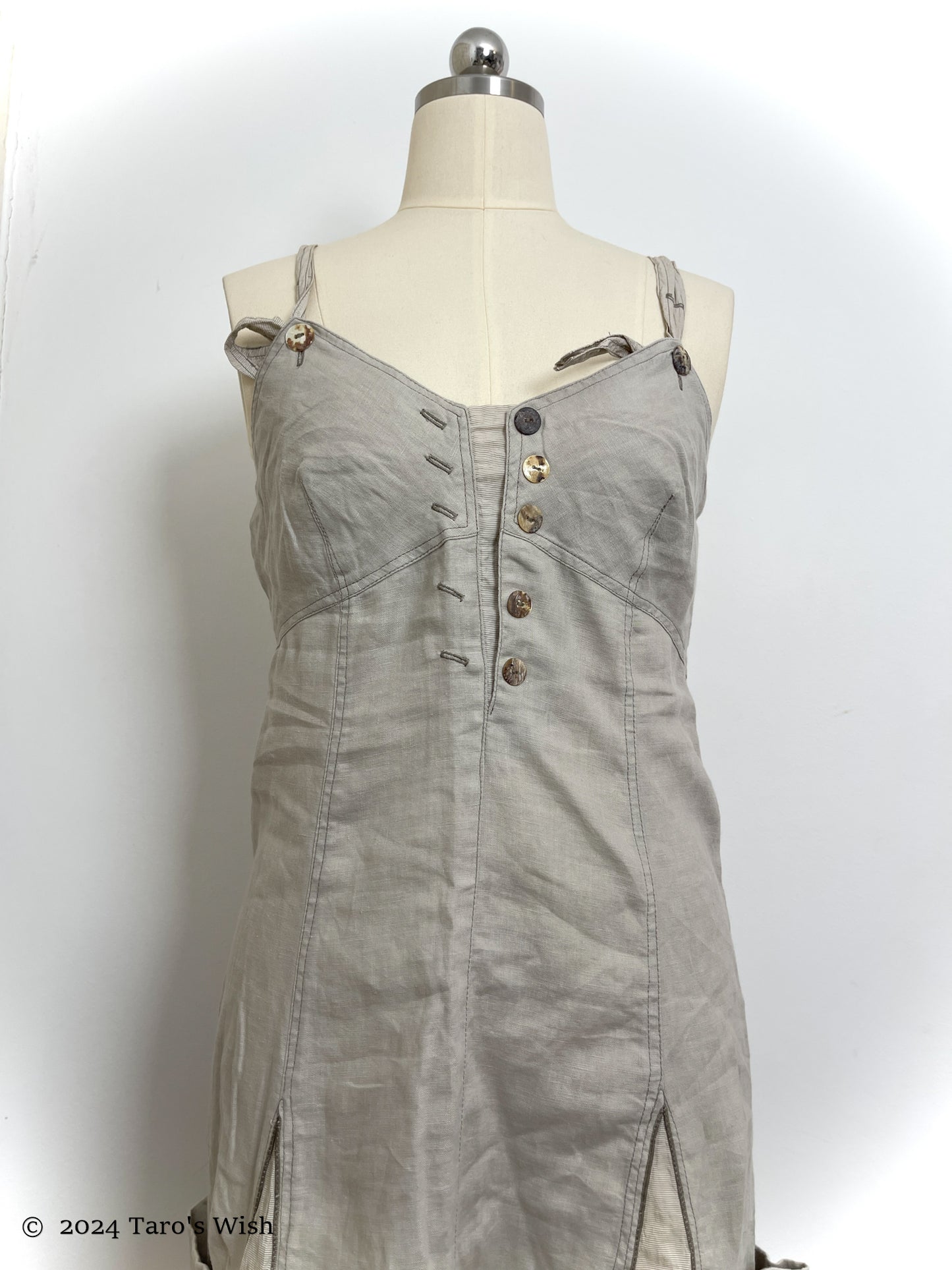 elf ruched pocket dress, euro label