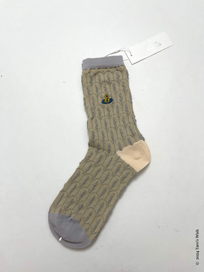 sculpted knit socks, vivienne westwood