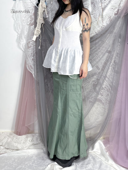 Grace Continental Cargo Maxi Skirt