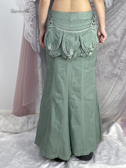 Grace Continental Cargo Maxi Skirt