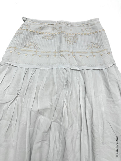 moonveil maxi skirt, japanese label senso unico io comme io