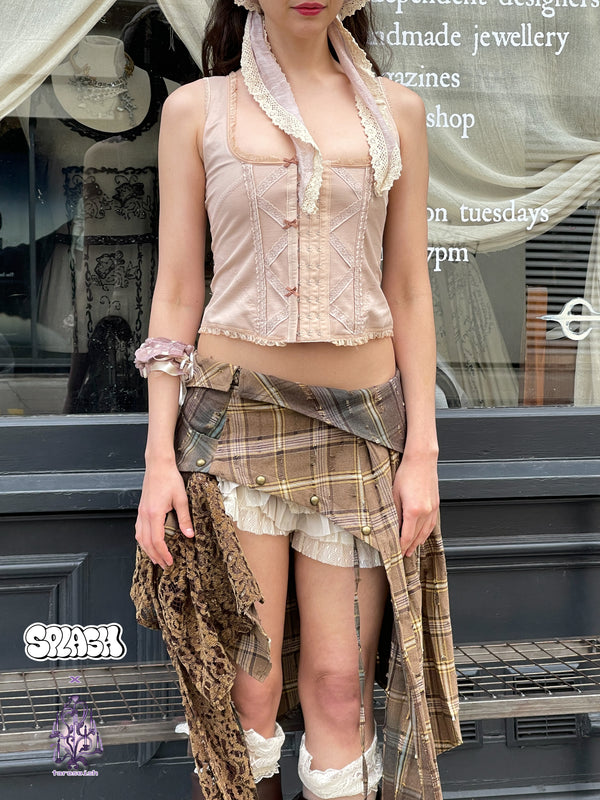 Chabi ribbons corset