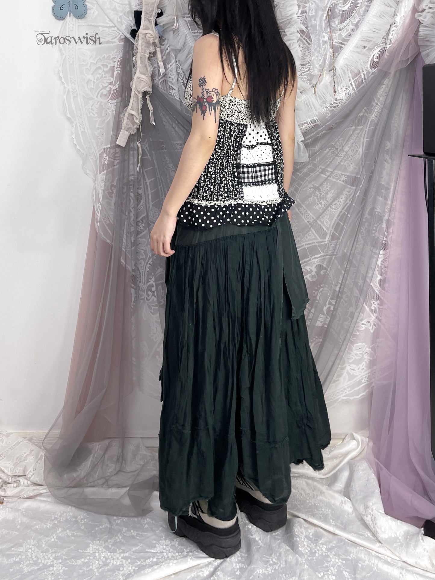 Asymmetric Avant Garde Skirt