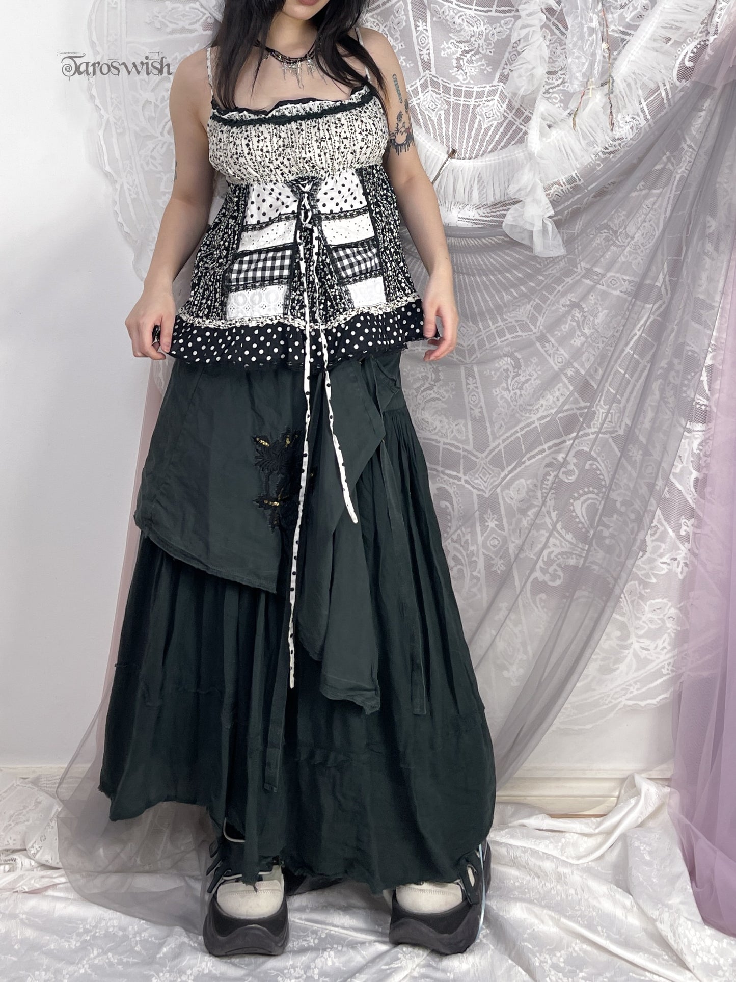 Asymmetric Avant Garde Skirt