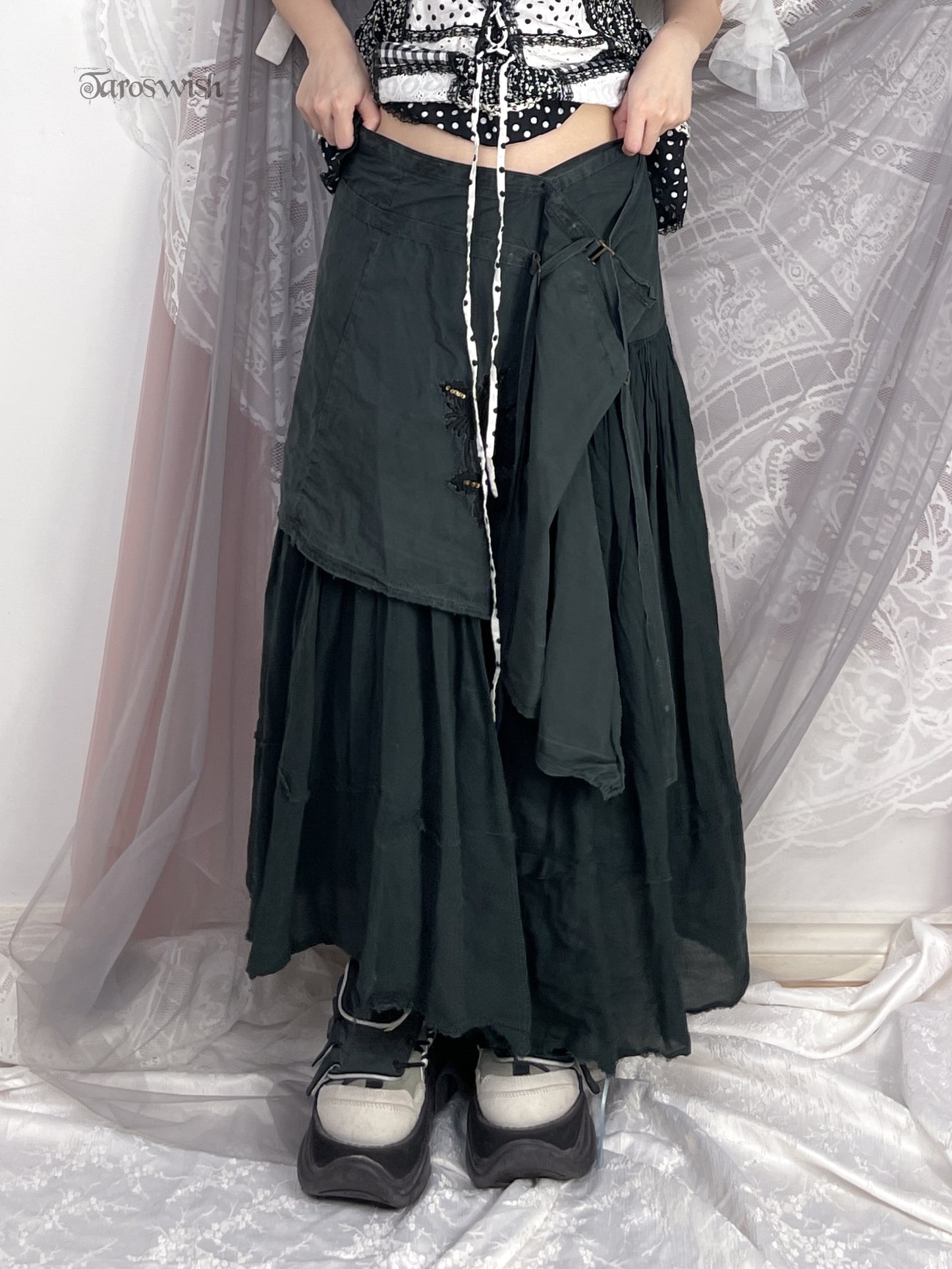 Asymmetric Avant Garde Skirt