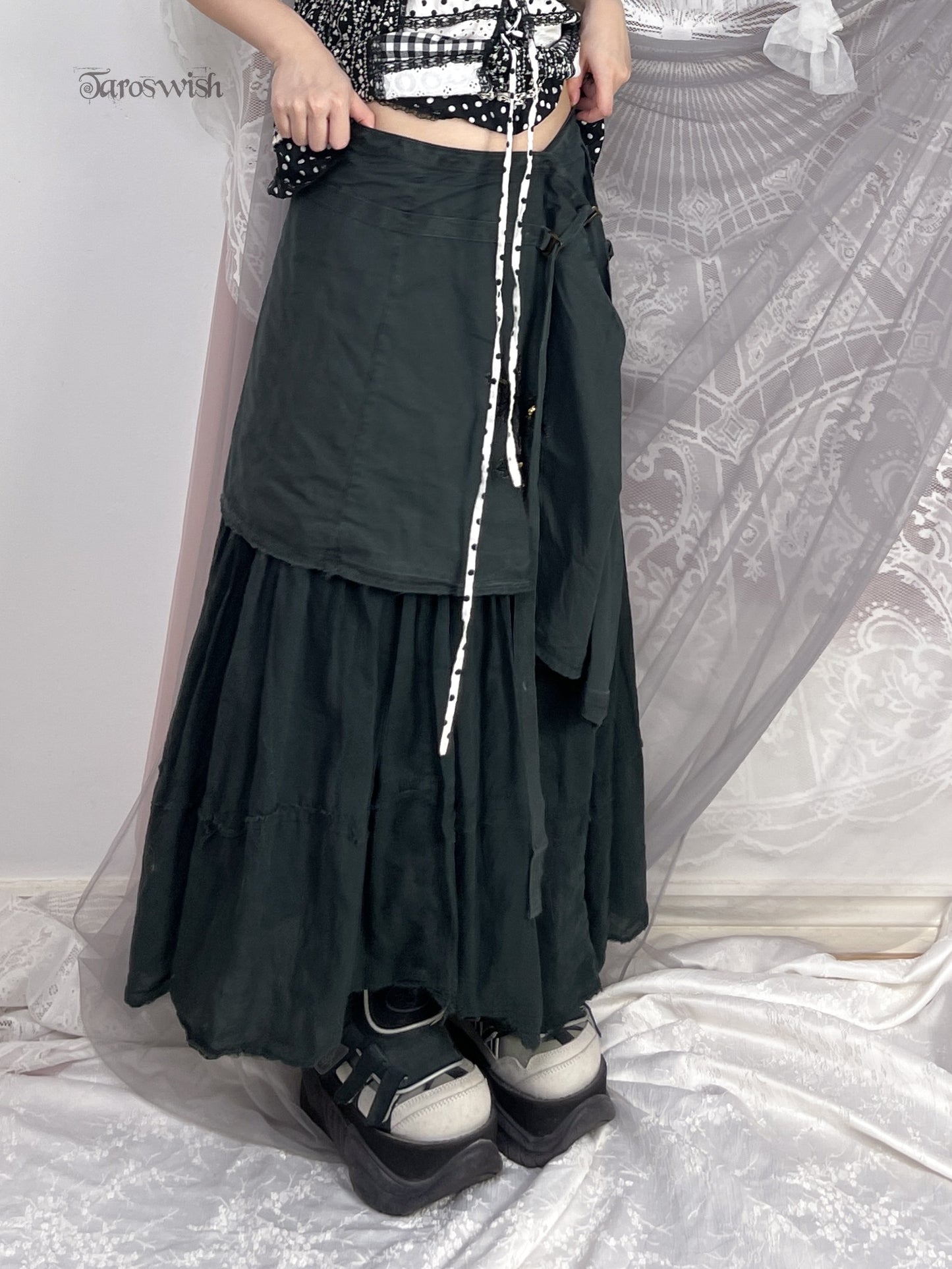 Asymmetric Avant Garde Skirt