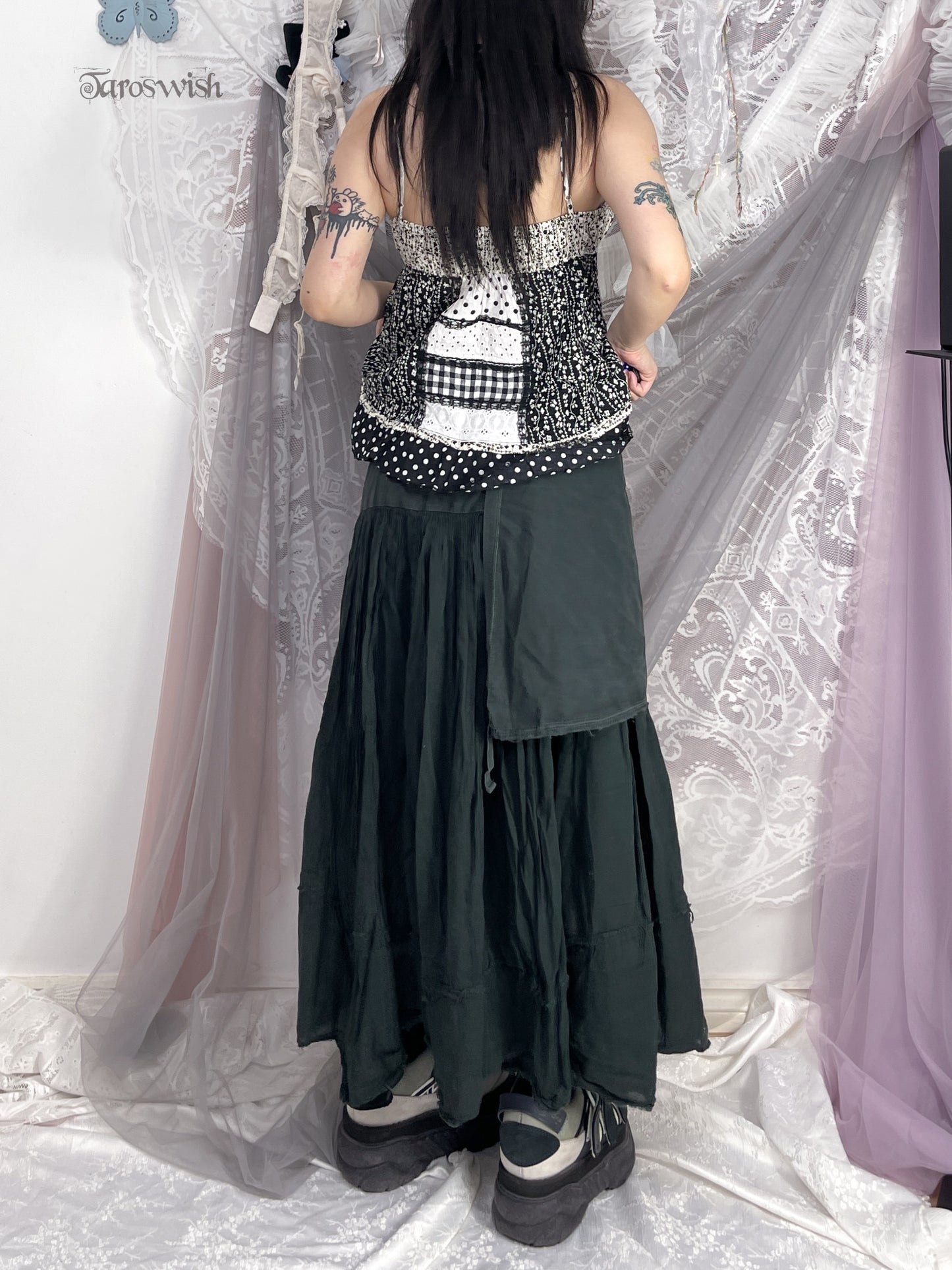 Asymmetric Avant Garde Skirt