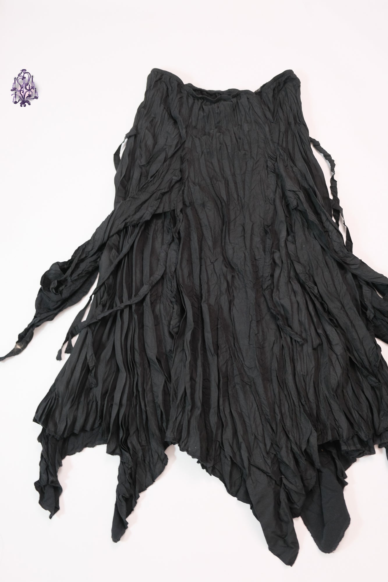 Dark elf maxi skirt