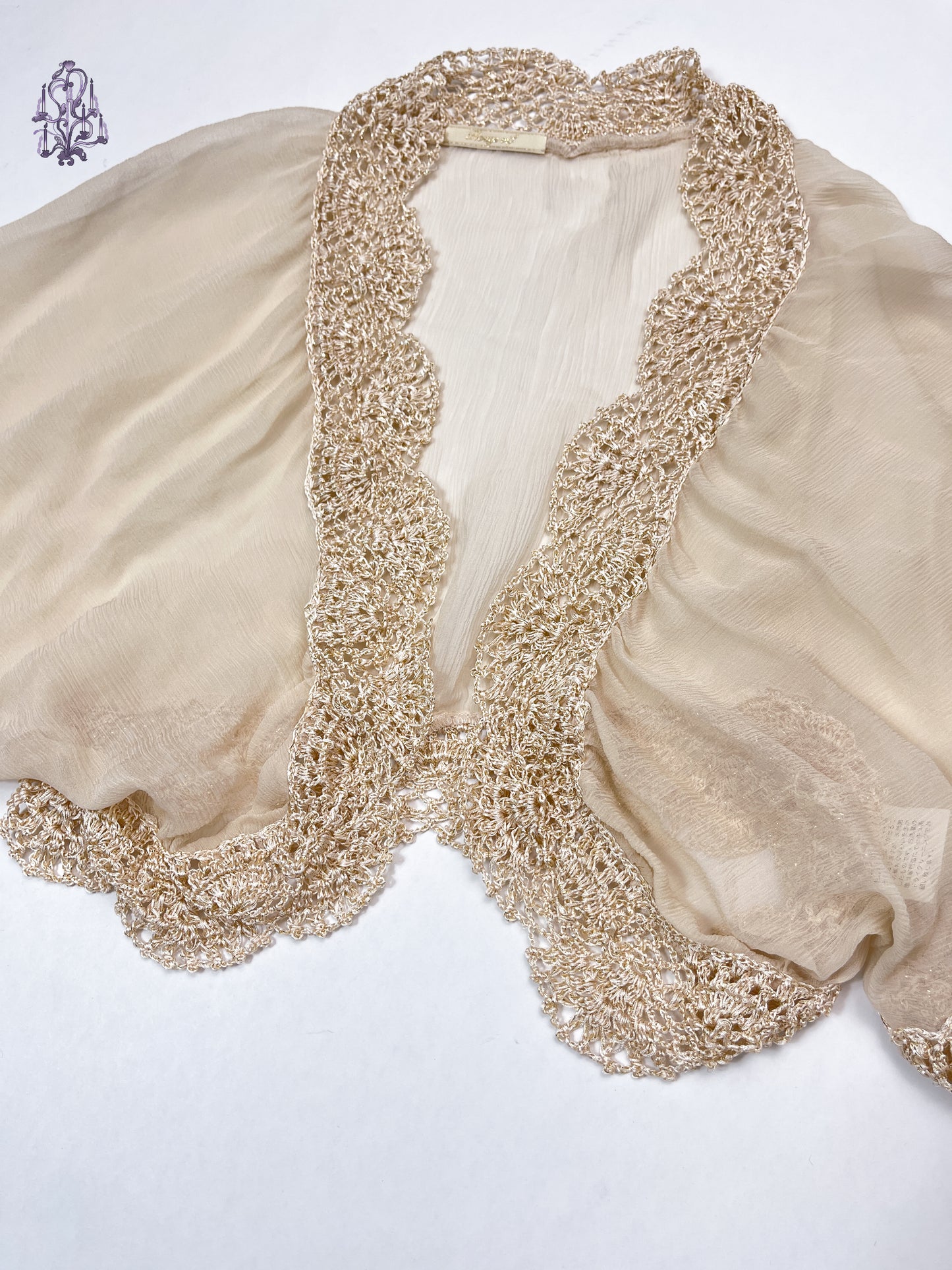 Vintage sheer bolero